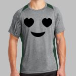 Heather Colorblock Contender ™ Tee Thumbnail