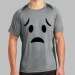 Heather Colorblock Contender ™ Tee Thumbnail