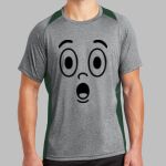 Heather Colorblock Contender ™ Tee Thumbnail