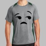 Heather Colorblock Contender ™ Tee Thumbnail