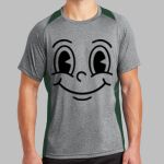 Heather Colorblock Contender ™ Tee Thumbnail