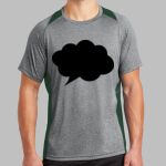 Heather Colorblock Contender ™ Tee Thumbnail