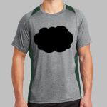 Heather Colorblock Contender ™ Tee Thumbnail