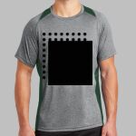 Heather Colorblock Contender ™ Tee Thumbnail