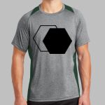 Heather Colorblock Contender ™ Tee Thumbnail