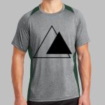 Heather Colorblock Contender ™ Tee Thumbnail