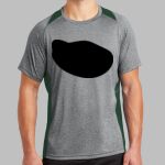 Heather Colorblock Contender ™ Tee Thumbnail