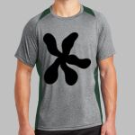 Heather Colorblock Contender ™ Tee Thumbnail