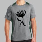 Heather Colorblock Contender ™ Tee Thumbnail