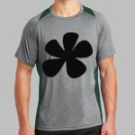 Heather Colorblock Contender ™ Tee Thumbnail