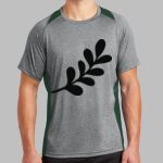 Heather Colorblock Contender ™ Tee Thumbnail