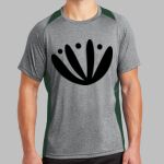Heather Colorblock Contender ™ Tee Thumbnail