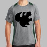 Heather Colorblock Contender ™ Tee Thumbnail