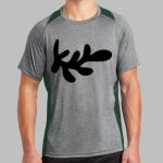 Heather Colorblock Contender ™ Tee Thumbnail