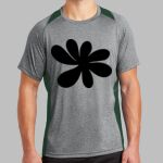 Heather Colorblock Contender ™ Tee Thumbnail