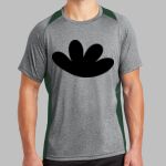 Heather Colorblock Contender ™ Tee Thumbnail