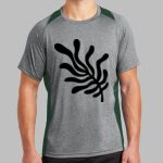 Heather Colorblock Contender ™ Tee Thumbnail