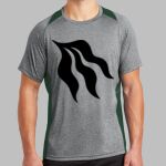 Heather Colorblock Contender ™ Tee Thumbnail