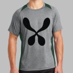 Heather Colorblock Contender ™ Tee Thumbnail