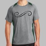 Heather Colorblock Contender ™ Tee Thumbnail