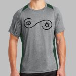 Heather Colorblock Contender ™ Tee Thumbnail
