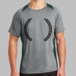 Heather Colorblock Contender ™ Tee Thumbnail