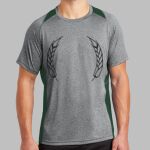 Heather Colorblock Contender ™ Tee Thumbnail