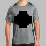 Heather Colorblock Contender ™ Tee Thumbnail