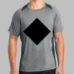 Heather Colorblock Contender ™ Tee Thumbnail