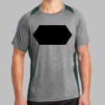Heather Colorblock Contender ™ Tee Thumbnail