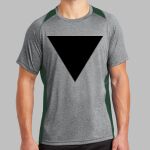 Heather Colorblock Contender ™ Tee Thumbnail