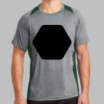 Heather Colorblock Contender ™ Tee Thumbnail