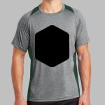 Heather Colorblock Contender ™ Tee Thumbnail