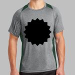 Heather Colorblock Contender ™ Tee Thumbnail