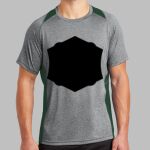 Heather Colorblock Contender ™ Tee Thumbnail
