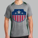 Heather Colorblock Contender ™ Tee Thumbnail