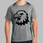 Heather Colorblock Contender ™ Tee Thumbnail