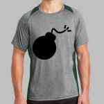 Heather Colorblock Contender ™ Tee Thumbnail