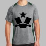 Heather Colorblock Contender ™ Tee Thumbnail