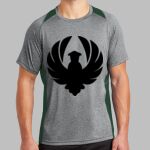 Heather Colorblock Contender ™ Tee Thumbnail