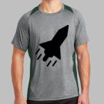 Heather Colorblock Contender ™ Tee Thumbnail