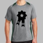 Heather Colorblock Contender ™ Tee Thumbnail