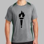 Heather Colorblock Contender ™ Tee Thumbnail