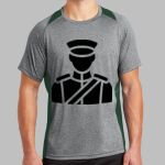 Heather Colorblock Contender ™ Tee Thumbnail