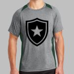 Heather Colorblock Contender ™ Tee Thumbnail