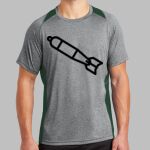 Heather Colorblock Contender ™ Tee Thumbnail