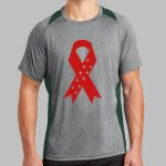 Heather Colorblock Contender ™ Tee Thumbnail
