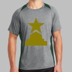 Heather Colorblock Contender ™ Tee Thumbnail