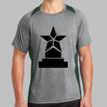 Heather Colorblock Contender ™ Tee Thumbnail