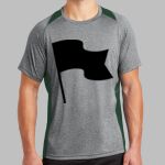 Heather Colorblock Contender ™ Tee Thumbnail